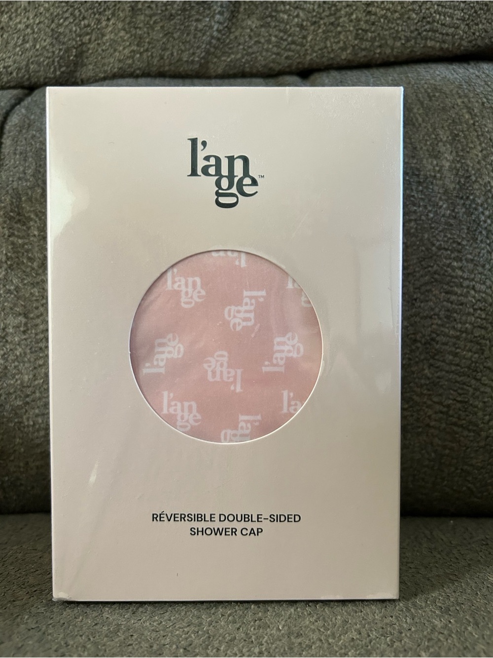 L'ange Reversible Double-Sided Shower Cap in Light Pink BN/Never opened. - Picture 2 of 2